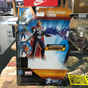 2011 Hasbro Marvel Avengers Shock Strike THOR Movie Series 4” Action Figure FRENLY BRICKS - Open 7 Days