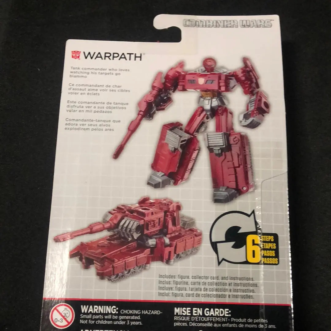 TRANSFORMERS GENERATIONS COMBINER WARS LEGENDS CLASS WARPATH ACTION FIGURE FRENLY BRICKS - Open 7 Days