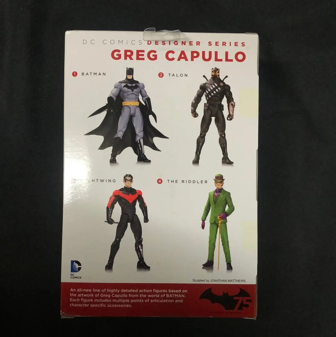 DC Comics Designer Series Nightwing (Greg Capullo) Figure NEW MIB FRENLY BRICKS - Open 7 Days