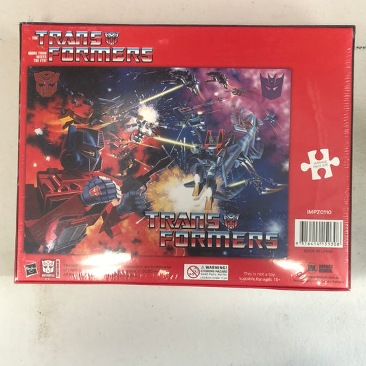 Transformers Space Battle 1000 Piece Puzzle - Brand New & Sealed - HASBRO FRENLY BRICKS - Open 7 Days