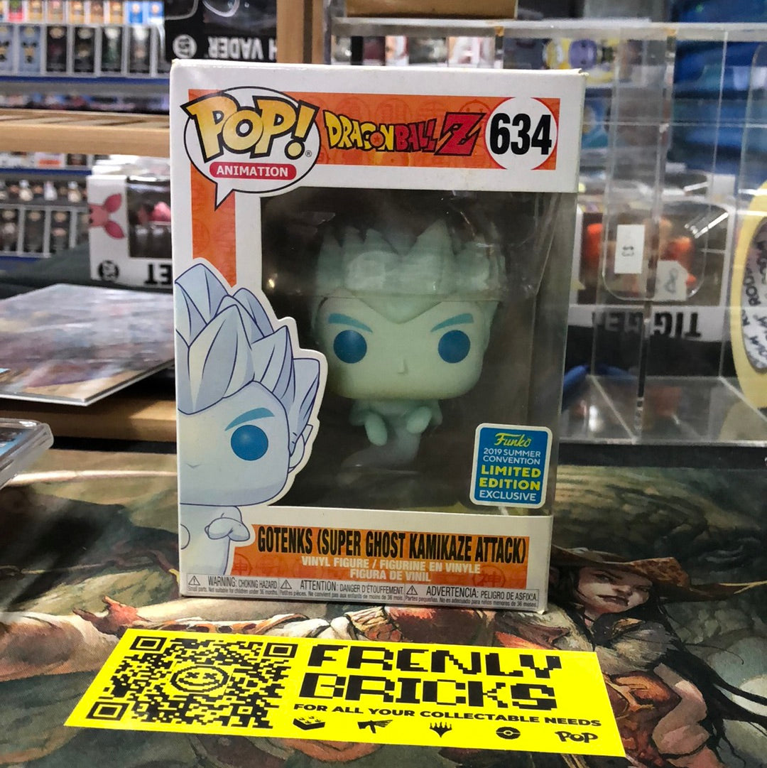 Dragon Ball Z Gotenks Ghost SDCC Exclusive Pop! Vinyl Figure #634 FRENLY BRICKS - Open 7 Days