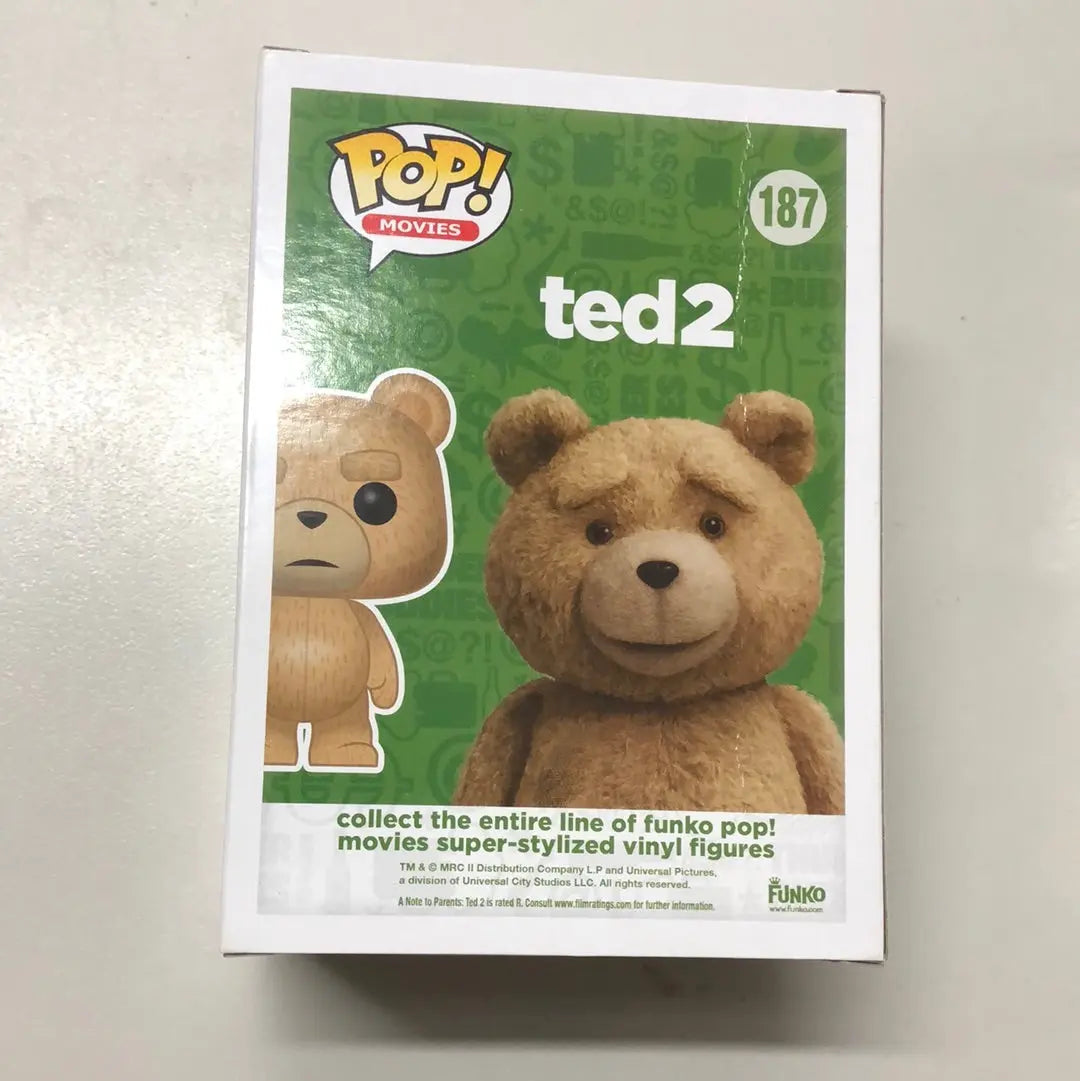 Funko Pop! Ted 2 (Flocked) 187 FRENLY BRICKS - Open 7 Days