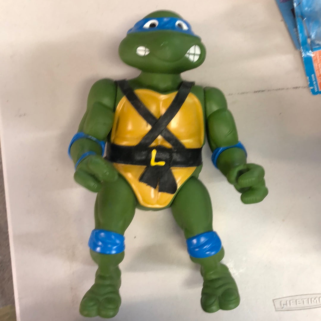 TMNT Leonardo Teenage Mutant Ninja Turtles 1989 GIANT 13" Vintage original FRENLY BRICKS - Open 7 Days