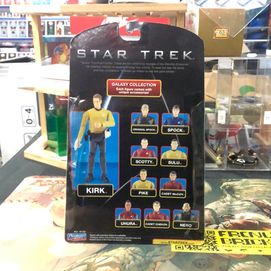 2009 Playmates Toys Star Trek Galaxy Collection 4inch Figure - Kirk FRENLY BRICKS - Open 7 Days