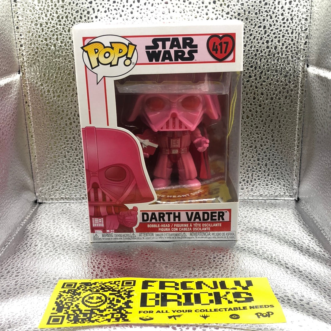 Funko Pop! Vinyl: Star Wars - Darth Vader (Pink) #417 Valentine’s day FRENLY BRICKS - Open 7 Days