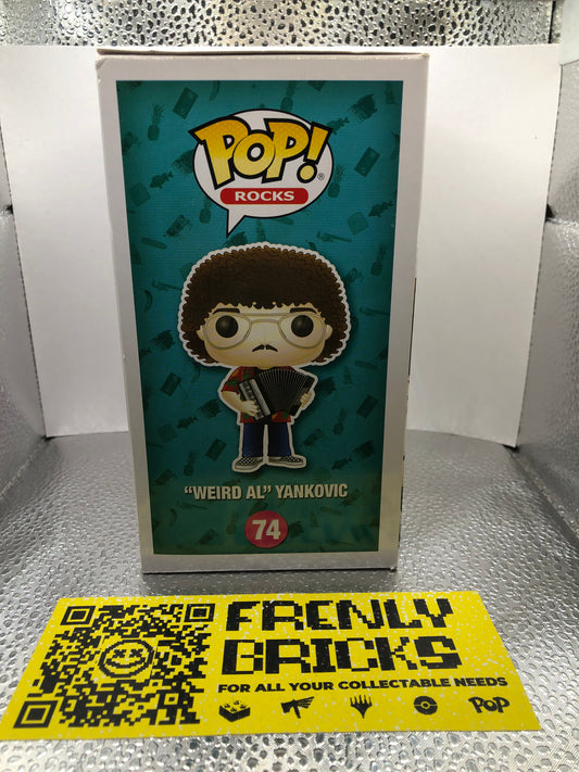 Weird Al Yankovic 74 Funko Pop Rocks Vinyl Accordion FRENLY BRICKS - Open 7 Days