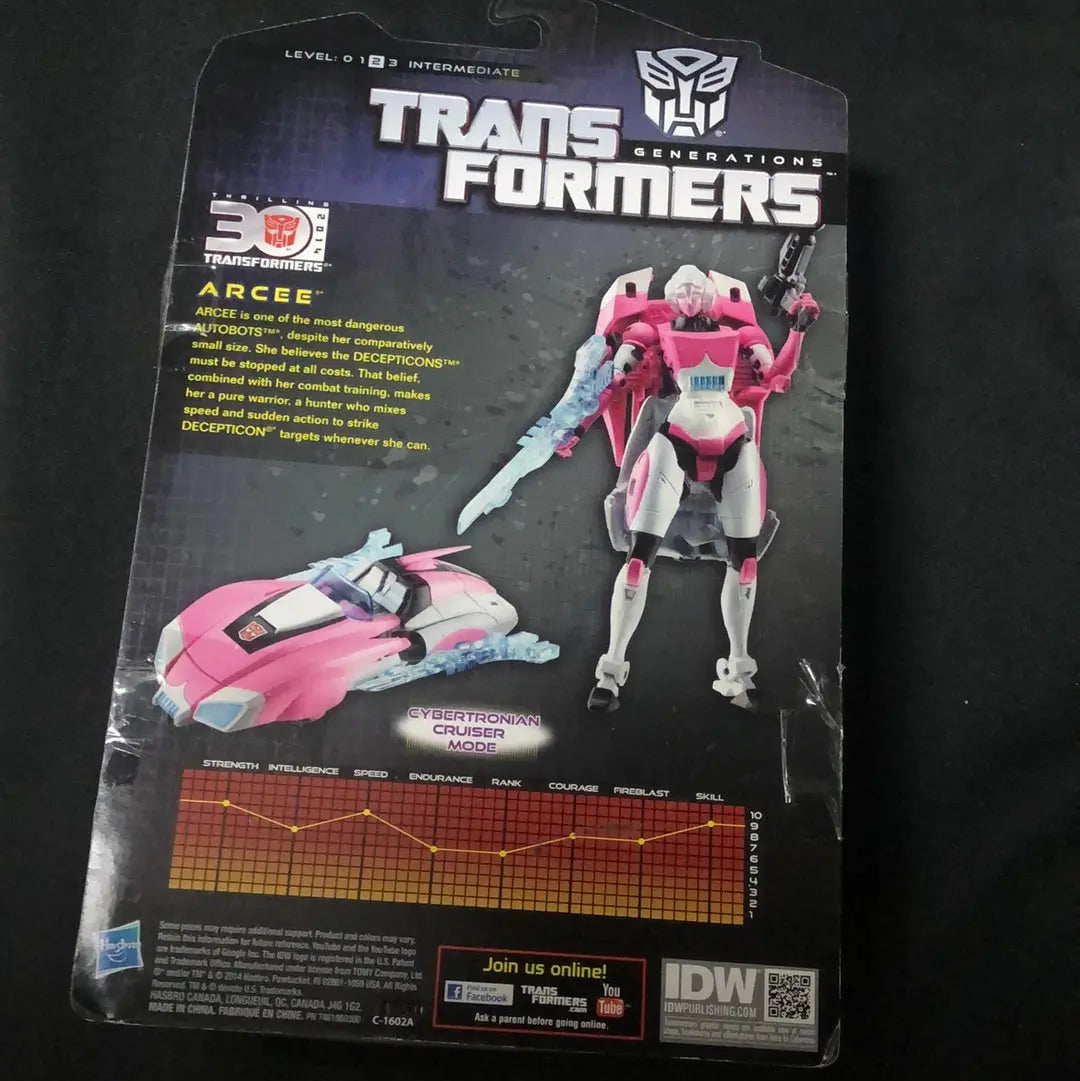 Transformers Generations Arcee Action Figure Thrilling 30 Hasbro FRENLY BRICKS - Open 7 Days