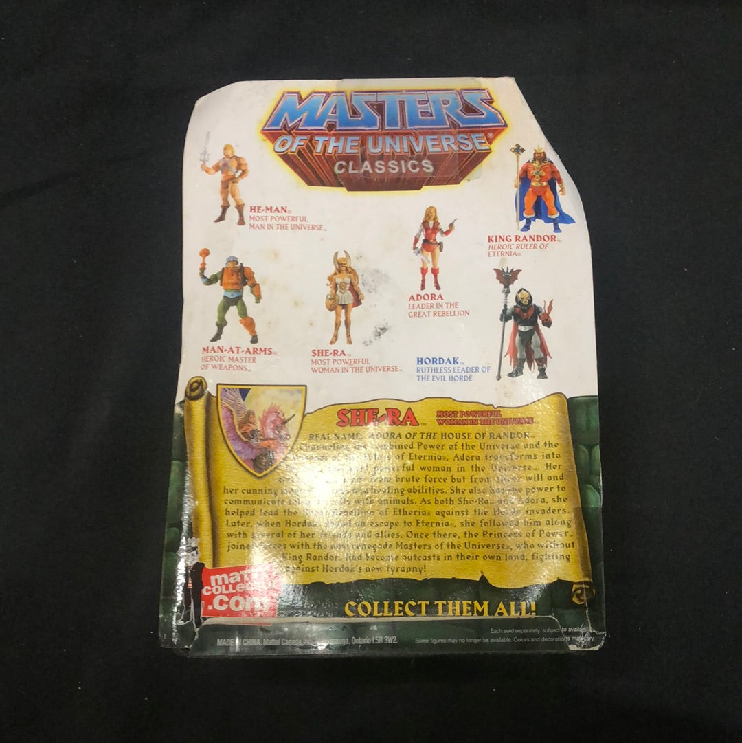 Masters of the Universe Classics She-Ra 2009 Princess of Power Mattel Sealed Minor box damage FRENLY BRICKS - Open 7 Days