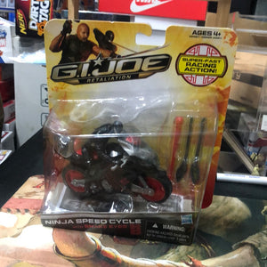 G.I.  Joe Retaliation Ninja Speed Cycle With Snake Eyes Action Figure 2011 FRENLY BRICKS - Open 7 Days