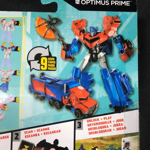 Transformers Robots In Disguise 2015 Optimus Prime Warrior Class Figure FRENLY BRICKS - Open 7 Days