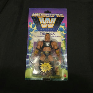 Masters of The WWE Universe Wave 3 The Rock Mattel Action Figure FRENLY BRICKS - Open 7 Days