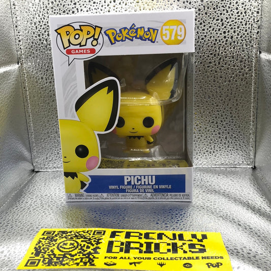 Funko Pop! Vinyl Pokemon Pichu #579 FRENLY BRICKS - Open 7 Days