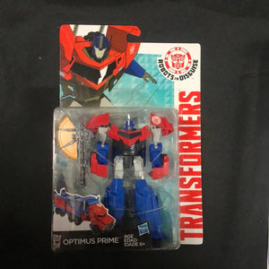 Transformers Robots In Disguise 2015 Optimus Prime Warrior Class Figure FRENLY BRICKS - Open 7 Days