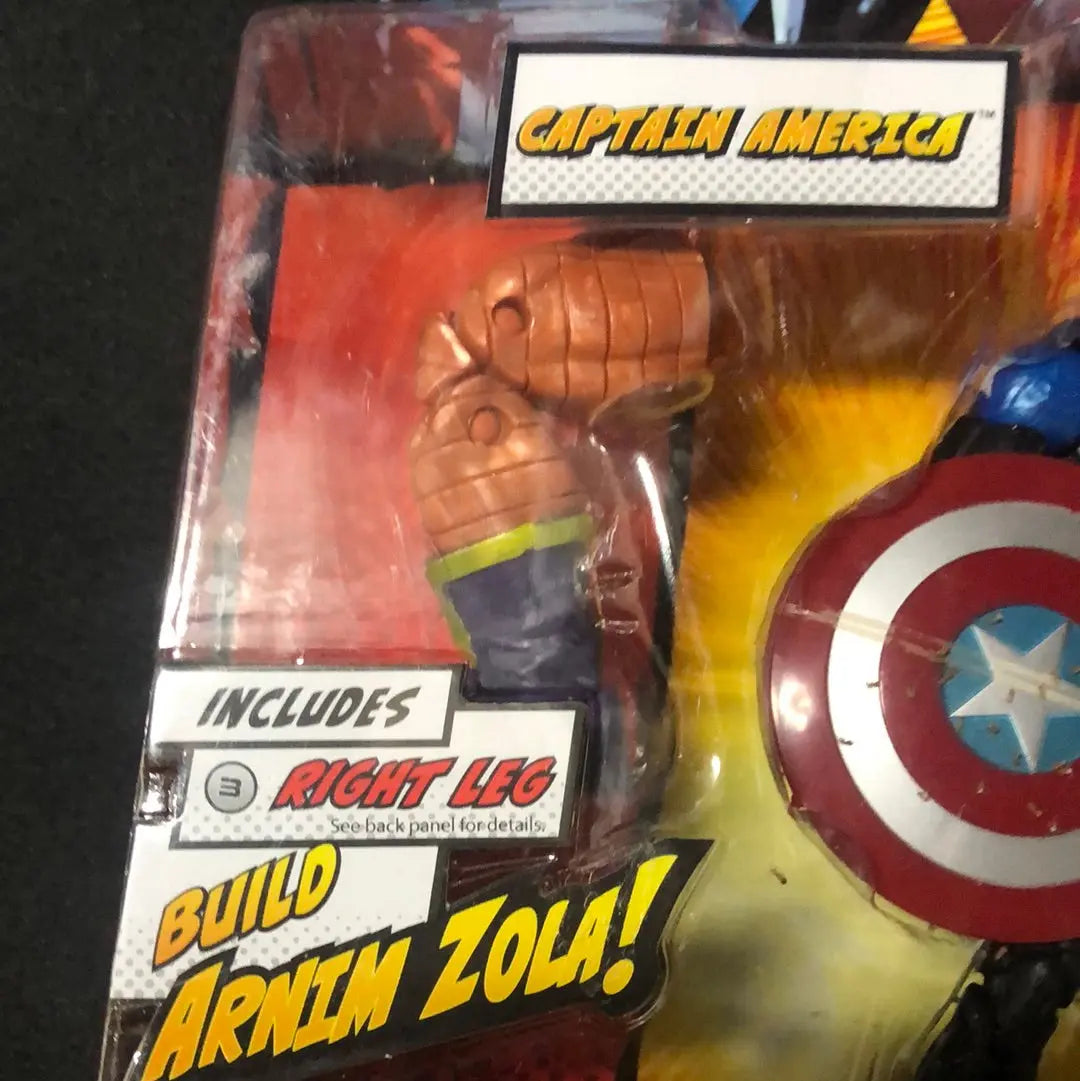 Marvel Legends Captain America Bucky Cap Action Figure Arnim Zola BAF NEW Hasbro FRENLY BRICKS - Open 7 Days