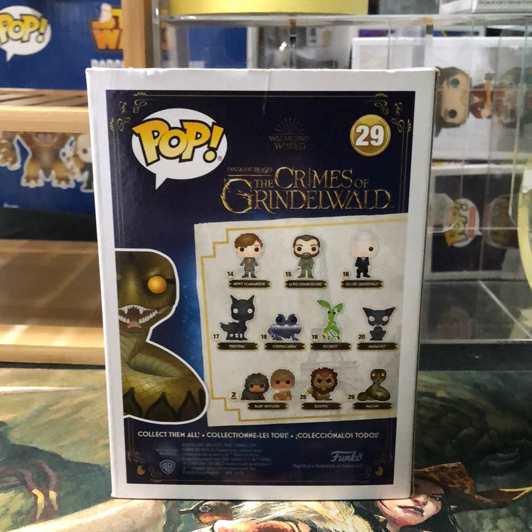 New Funko Pop Fantastic Beasts Crimes Of Grindelwald Nagini Harry Potter #29 FRENLY BRICKS - Open 7 Days