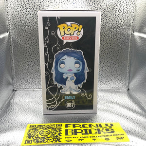 Corpse Bride - Emily Pop! Vinyl Figure #987 + protector FRENLY BRICKS - Open 7 Days