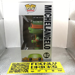 Funko Pop! Vinyl: Teenage Mutant Ninja Turtles - Michelangelo #62 FRENLY BRICKS - Open 7 Days