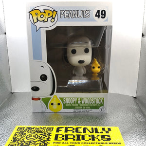 Funko Pop! Vinyl: Peanuts - Snoopy & Woodstock #49 FRENLY BRICKS - Open 7 Days