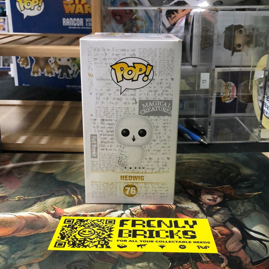 Hedwig 76 ~ Harry Potter ~ Funko Pop Vinyl FRENLY BRICKS - Open 7 Days