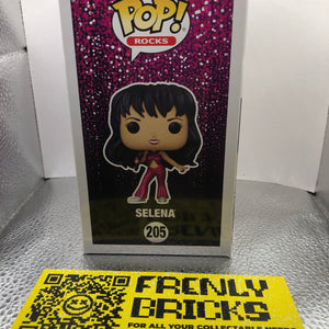 Selena Funko Pop! Vinyl Diamond Glitter Exclusive #205 FRENLY BRICKS - Open 7 Days