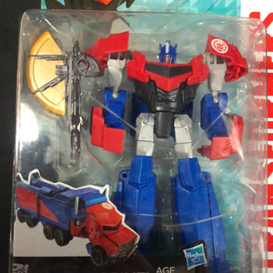 Transformers Robots In Disguise 2015 Optimus Prime Warrior Class Figure FRENLY BRICKS - Open 7 Days