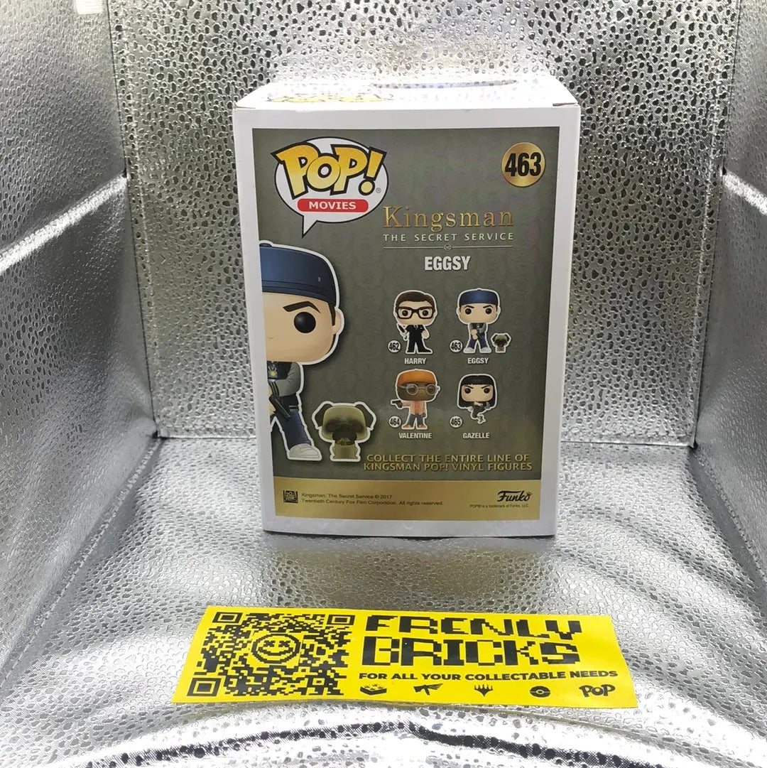 FUNKO POP VINYL 463 Eggsy (Kingsman) Movies - FRENLY BRICKS - Open 7 Days