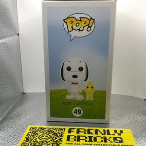 Funko Pop! Vinyl: Peanuts - Snoopy & Woodstock #49 FRENLY BRICKS - Open 7 Days