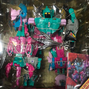 Hasbro Transformation Piranacon SEACONS G1 Model FIGURES  NEW IN BOX FRENLY BRICKS - Open 7 Days