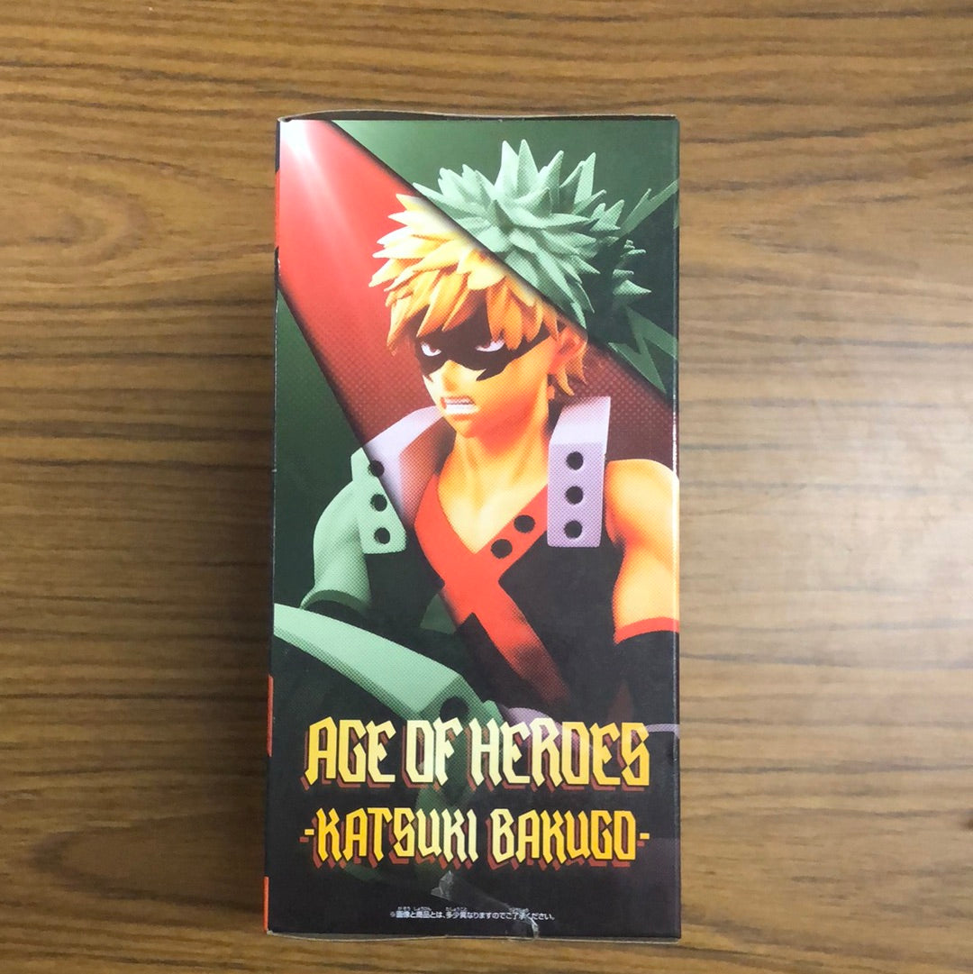 BanPresto - My Hero Academia Age of Heroes Katsuki Bakugo - Bandai Anime Figure FRENLY BRICKS - Open 7 Days