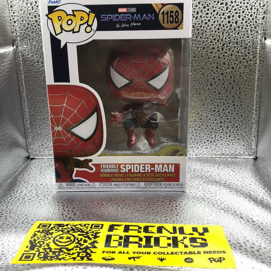 Funko POP! Marvel Spider-Man No Way Home #1158 Friendly Neighbourhood Spider-Man FRENLY BRICKS - Open 7 Days