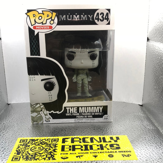 Funko POP Movies Figure : The Mummy #434 The Mummy BOX DAMAGED PICTURED FRENLY BRICKS - Open 7 Days