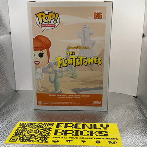 Funko Pop! Animation The Flinstones Wilma Flinstone #696  w/ Protector FRENLY BRICKS - Open 7 Days