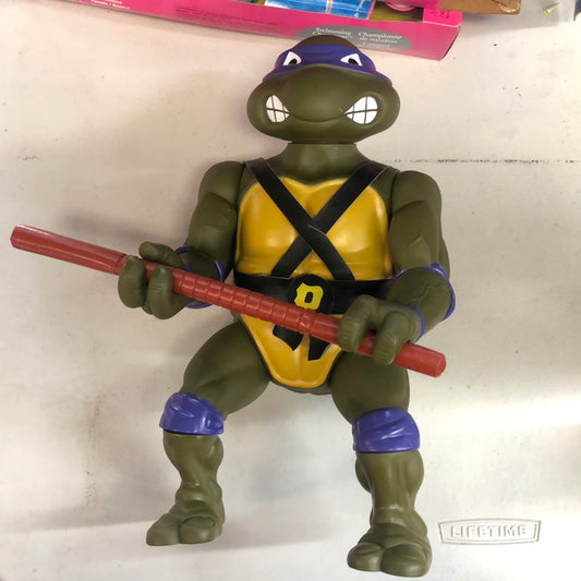 TMNT Donatello Teenage Mutant Ninja Turtles 1989 GIANT 13" Vintage original FRENLY BRICKS - Open 7 Days