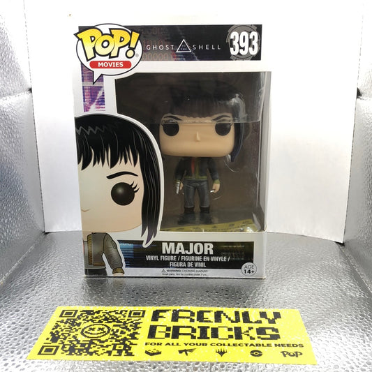 Funko Pop! Movies Ghost in the Shell (2017) - Major #393 FRENLY BRICKS - Open 7 Days