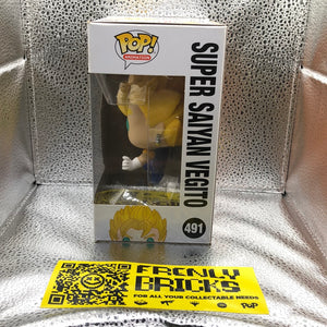 Dragon Ball Z - Super Saiyan Vegito Pop! Vinyl Figure #491 FRENLY BRICKS - Open 7 Days