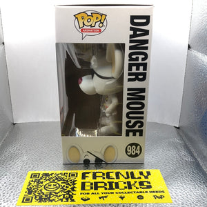 Danger Mouse Funko Pop Vinyl #984 SDCC 2021 FRENLY BRICKS - Open 7 Days