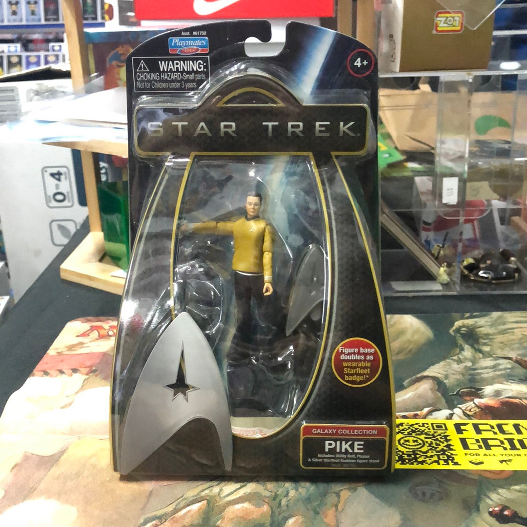 2009 Playmates Toys Star Trek Galaxy Collection 4inch Figure - Pike FRENLY BRICKS - Open 7 Days