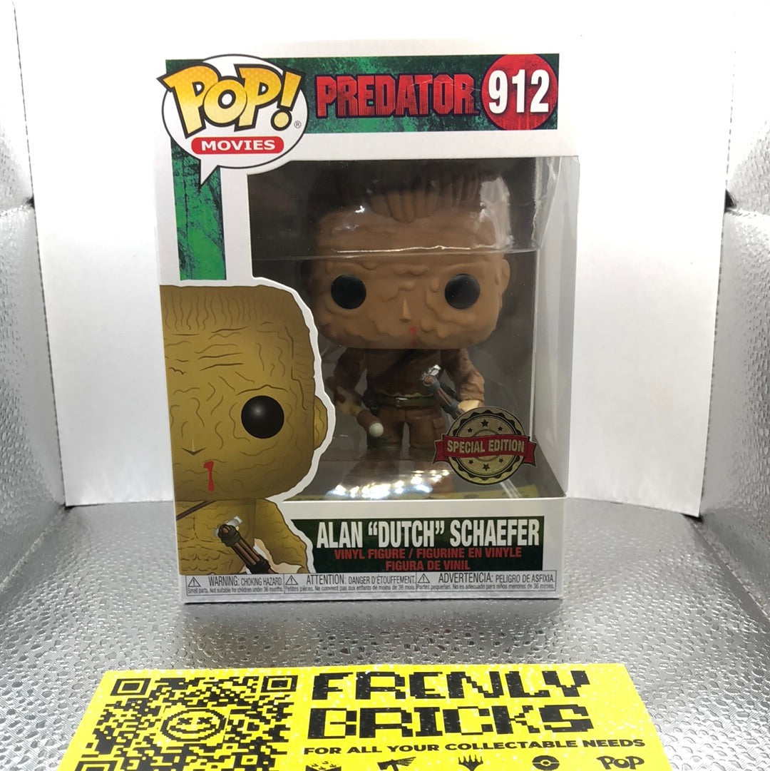 Funko Pop! Vinyl: Predator - Alan "Dutch" Schaefer #912 FRENLY BRICKS - Open 7 Days