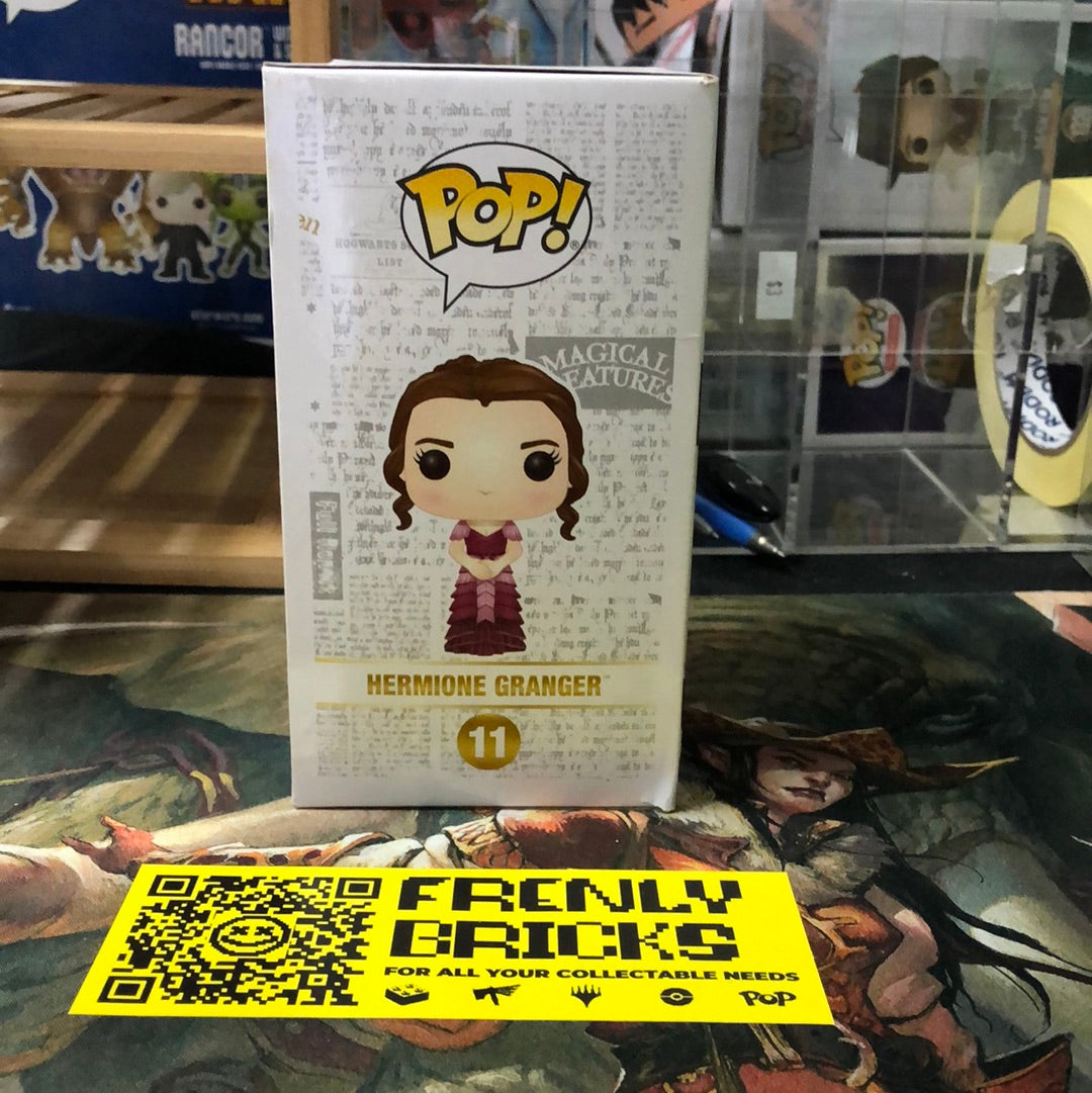 Funko POP Movies: Harry Potter Hermione Granger Yule Ball Action Figure #11 6567 FRENLY BRICKS - Open 7 Days