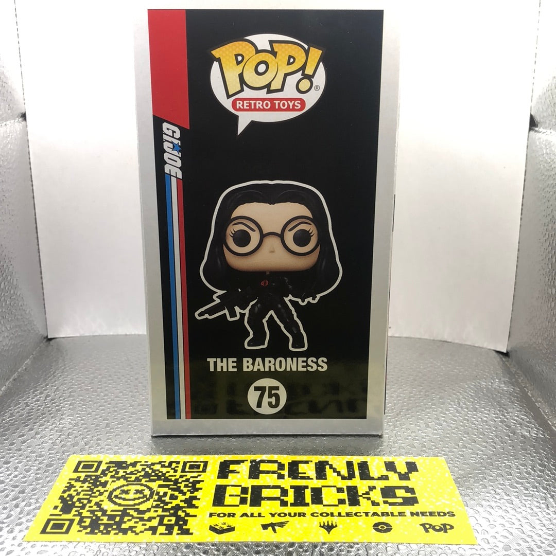 Funko Pop! Retro Toys G.I. JOE - The Baroness #75 FRENLY BRICKS - Open 7 Days