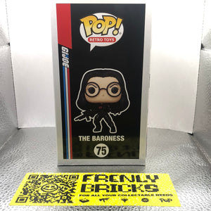 Funko Pop! Retro Toys G.I. JOE - The Baroness #75 FRENLY BRICKS - Open 7 Days