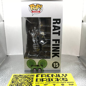 Funko Pop Vinyl 2019 Summer Exclusive Ratfink Green Metallic Rat Fink #15 FRENLY BRICKS - Open 7 Days