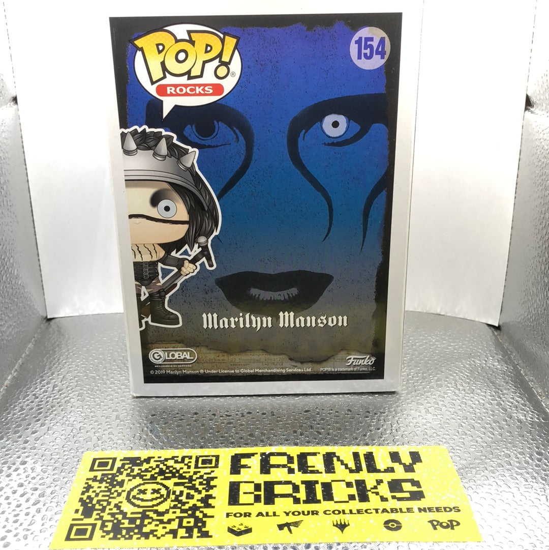 Funko Pop! Music Marilyn Manson: Marilyn Manson 154 Vinyl Figure FRENLY BRICKS - Open 7 Days