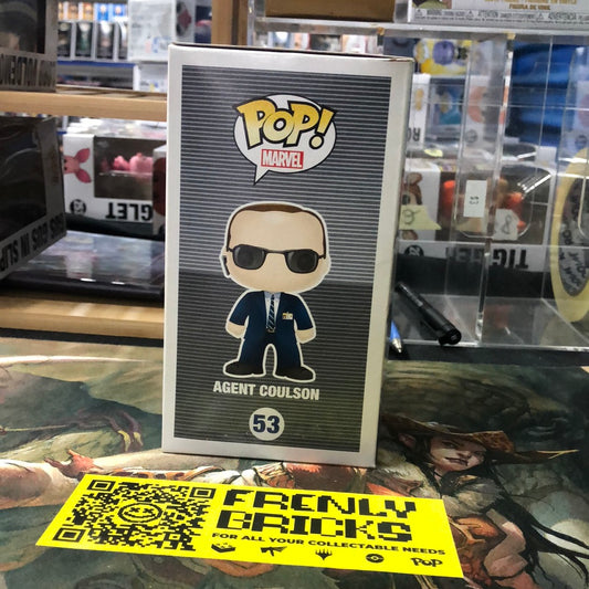 Funko Pop! Vinyl: Marvel - Agent Coulson #53 FRENLY BRICKS - Open 7 Days