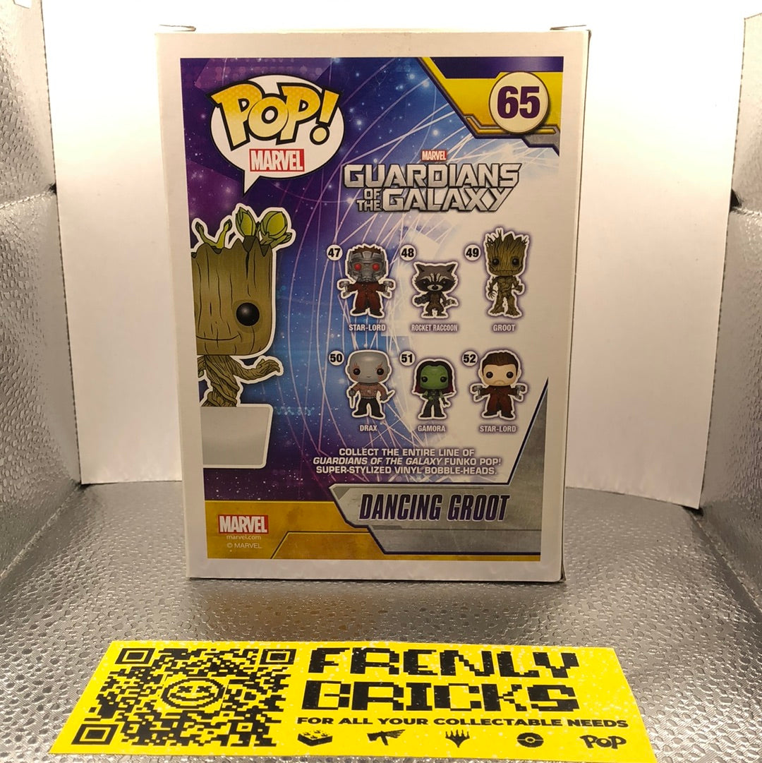 Groot Pop 65 White Pot - Marvel Guardians of the Galaxy Funko Pop! Vinyl 2014 FRENLY BRICKS - Open 7 Days