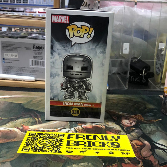 Funko POP Vinyl - Marvel - The First 10 Years - Iron Man Mark 1 - #338 - SC 2018 FRENLY BRICKS - Open 7 Days