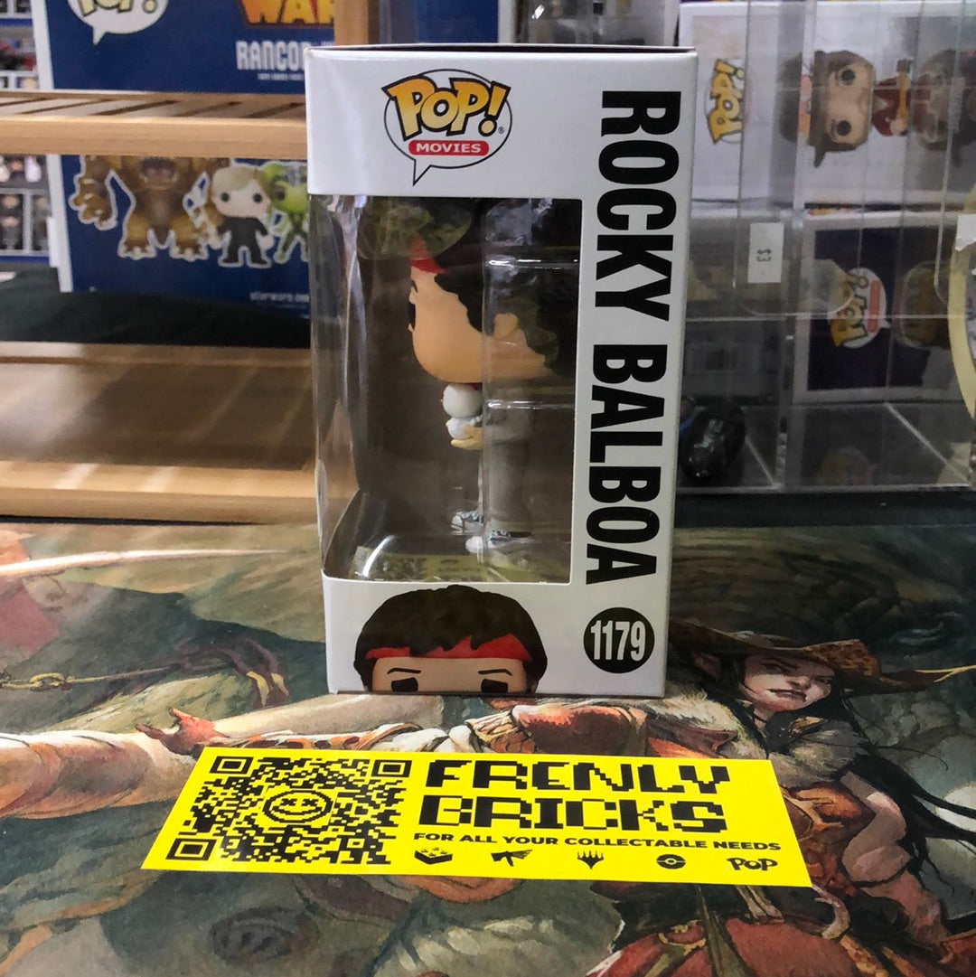 Funko POP #1179 45h Anniversary Rocky Balboa with Chicken Action Figure FRENLY BRICKS - Open 7 Days