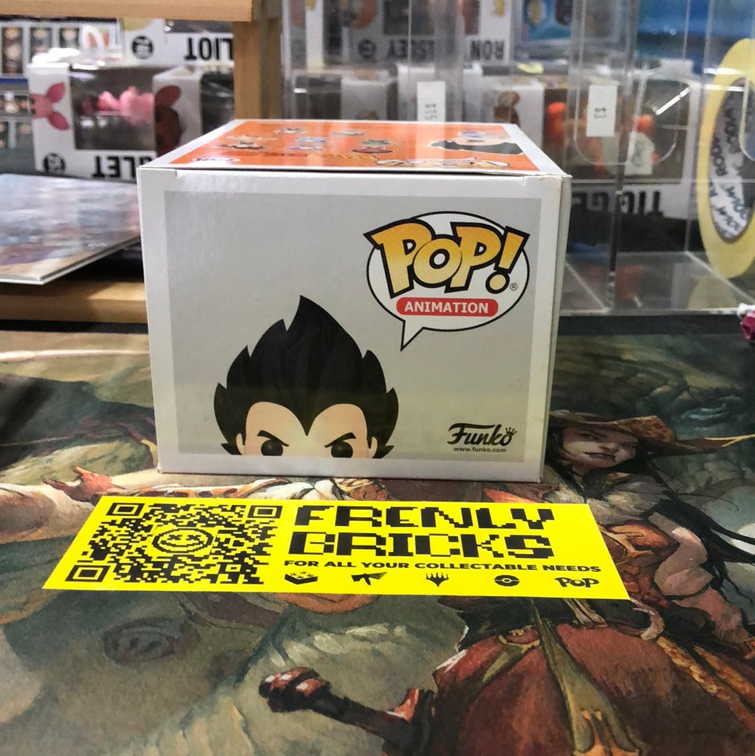 Funko Pop Animation Dragon Ball Z Vegeta Eating Noodles #758 2020 SPRING CONVENTION FRENLY BRICKS - Open 7 Days