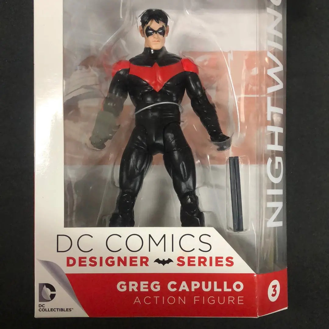 DC Comics Designer Series Nightwing (Greg Capullo) Figure NEW MIB FRENLY BRICKS - Open 7 Days