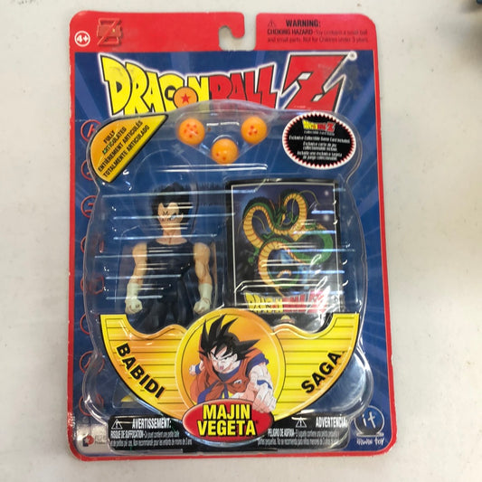 2001 Dragon Ball Z Super Saiyan Majin Vegeta Babidi Saga Irwin Black Hair FRENLY BRICKS - Open 7 Days